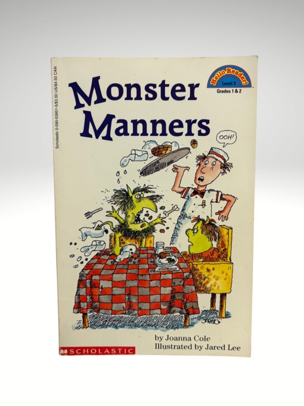 Monster Manners Joanna Cole Scholastic Hello Reader Level 3 5/$15📕 (SKU:239MI)